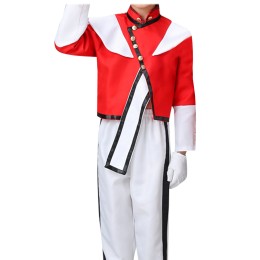 Large supply of suits for flag-raising uniforms Fashion design primary school military band honor guard performance uniforms military band uniforms store SKFRS008 Large supply of suits for flag-raising uniforms Fashion design primary school military band honor guard performance uniforms military band uniforms store SKFRS008